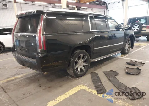 2016 Cadillac Escalade Esv Luxury Collection из США, поврежденный, VIN 1GYS4HKJ2GR337934